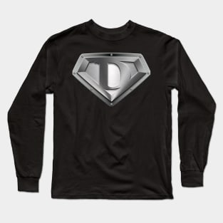 Super Sleek Style D Symbol Long Sleeve T-Shirt